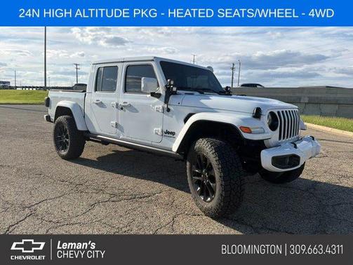 Bright White Clearcoat 2023 Jeep Gladiator High Altitude 4x4