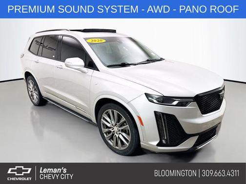 Radiant Silver Metallic 2020 Cadillac XT6 Sport AWD