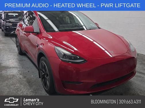 Red Multi-Coat 2022 Tesla Model Y Long Range Dual Motor All-Wheel Drive
