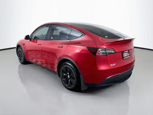 Red Multi-Coat 2022 Tesla Model Y Long Range Dual Motor All-Wheel Drive