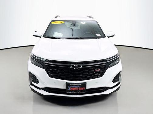 Summit White 2024 Chevrolet Equinox AWD RS