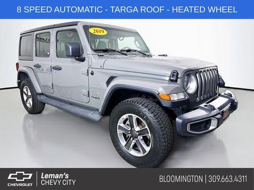 Sting-Gray Clearcoat 2019 Jeep Wrangler Unlimited Sahara