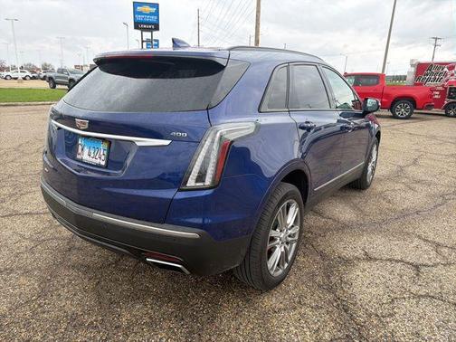 Opulent Blue Metallic 2024 Cadillac XT5 Sport