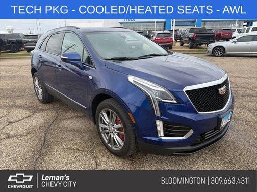 Opulent Blue Metallic 2024 Cadillac XT5 Sport