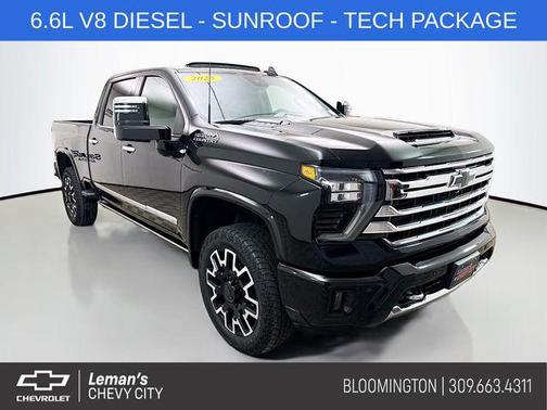 Black 2025 Chevrolet Silverado 2500 High Country