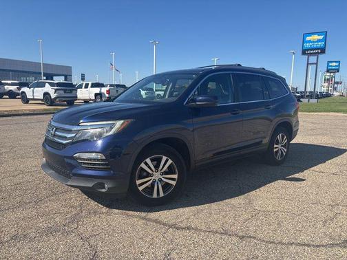 Steel Sapphire Metallic 2018 Honda Pilot EX-L