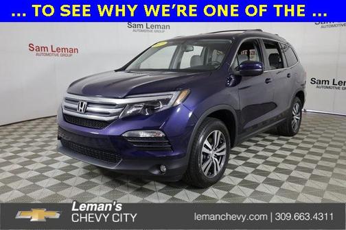 Steel Sapphire Metallic 2018 Honda Pilot EX-L