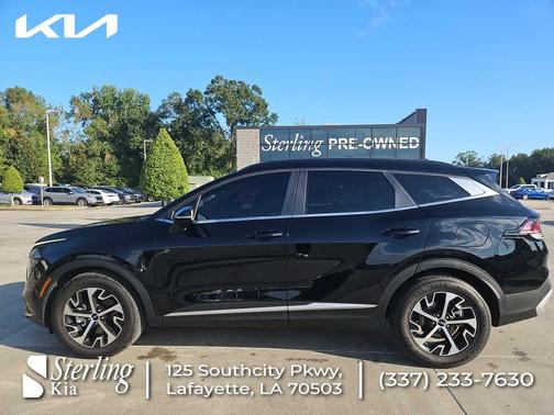 Ebony Black 2025 Kia Sportage EX