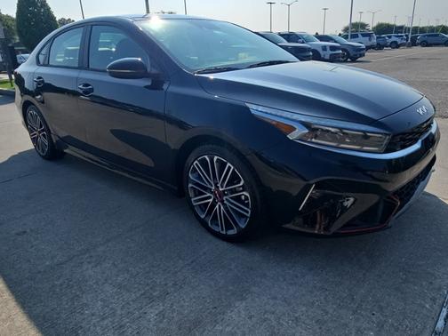 Aurora Black 2023 Kia Forte GT
