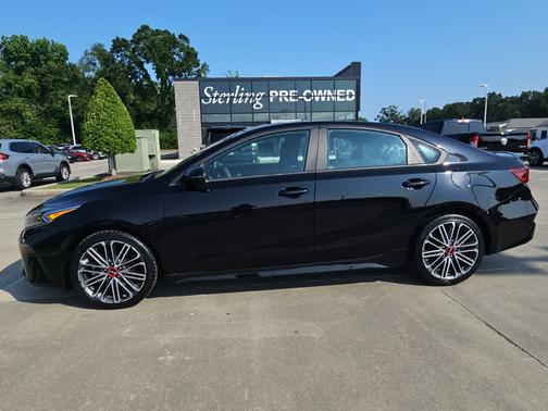 Aurora Black 2023 Kia Forte GT