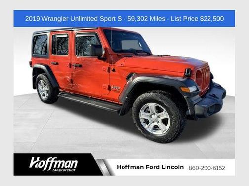 2019 Jeep Wrangler Unlimited Sport