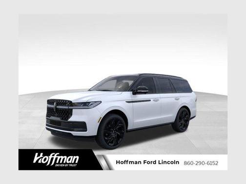 Star White Metallic Tri-Coat 2026 Lincoln Navigator Black Label