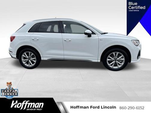 Arkona White 2025 Audi Q3 Premium 45 TFSI S line quattro Tiptronic