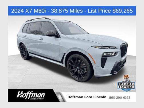 Brooklyn Grey Metallic 2024 BMW X7 M60i
