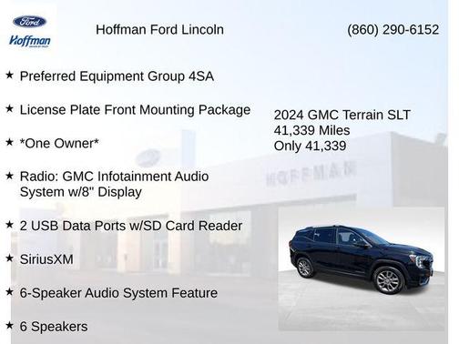 Ebony Twilight Metallic 2024 GMC Terrain SLT