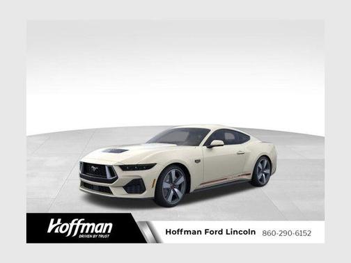 Wimbledon White 2025 Ford Mustang GT Premium