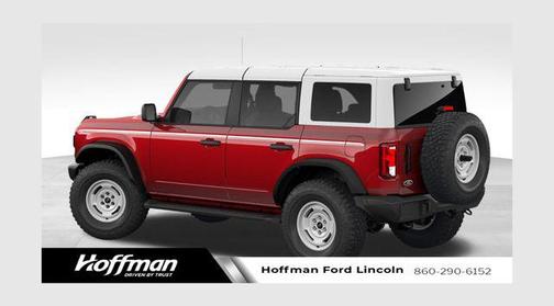 Ruby Red Metallic Tinted Clearcoat 2026 Ford Bronco Heritage Edition