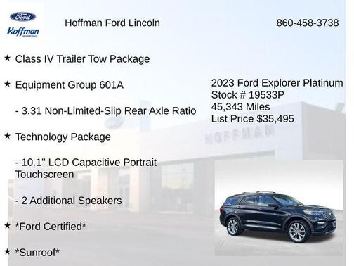 2023 Ford Explorer Platinum