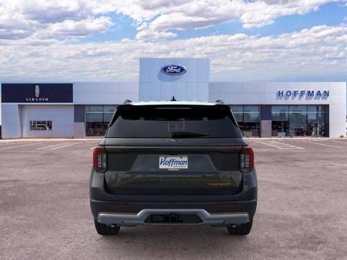 Agate Black Metallic 2026 Ford Explorer Tremor
