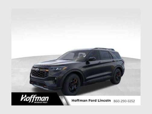 Agate Black Metallic 2026 Ford Explorer Tremor