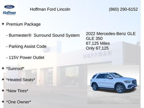 2022 Mercedes-Benz GLE 350 4MATIC