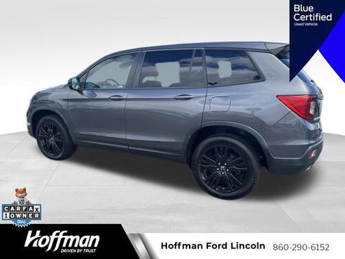 Modern Steel Metallic 2019 Honda Passport Sport
