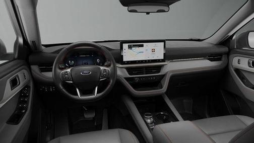 Star White Metallic Tri-Coat 2026 Ford Explorer Active