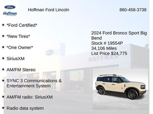 2024 Ford Bronco Sport Big Bend