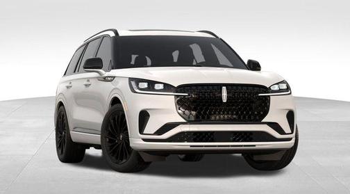 Pristine White Metallic Tri-Coat 2026 Lincoln Aviator Reserve AWD