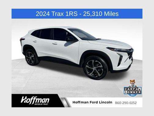 Summit White 2024 Chevrolet Trax FWD 1RS