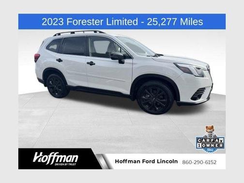Crystal White Pearl 2023 Subaru Forester Limited