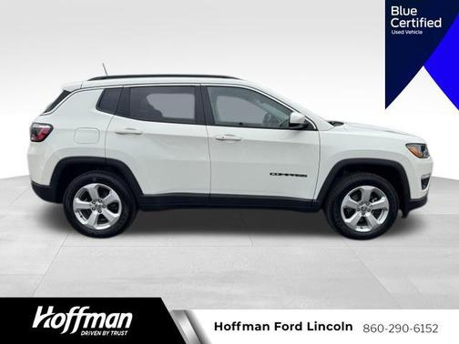 White Clearcoat 2021 Jeep Compass Latitude