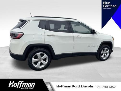White Clearcoat 2021 Jeep Compass Latitude