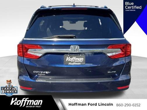 Obsidian Blue Pearl 2018 Honda Odyssey Elite