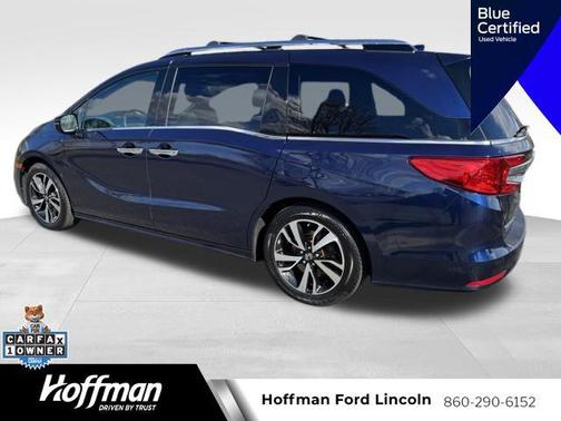 Obsidian Blue Pearl 2018 Honda Odyssey Elite