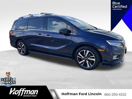 Obsidian Blue Pearl 2018 Honda Odyssey Elite