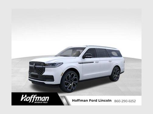Star White Metallic Tri-Coat 2026 Lincoln Navigator Black Label