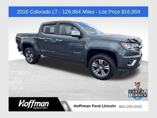 Cyber Gray Metallic 2016 Chevrolet Colorado LT