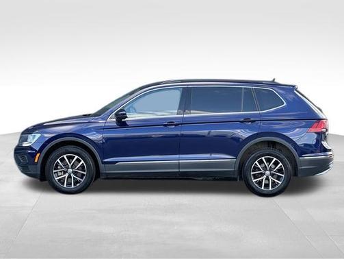 Atlantic Blue Metallic 2021 Volkswagen Tiguan 2.0T SE 4MOTION