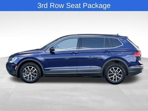 Atlantic Blue Metallic 2021 Volkswagen Tiguan 2.0T SE 4MOTION