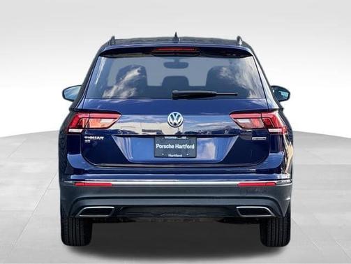 Atlantic Blue Metallic 2021 Volkswagen Tiguan 2.0T SE 4MOTION