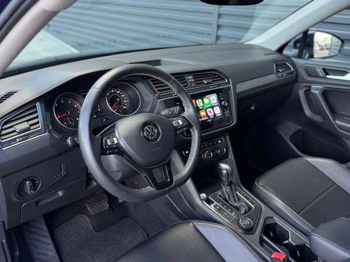 Atlantic Blue Metallic 2021 Volkswagen Tiguan 2.0T SE 4MOTION