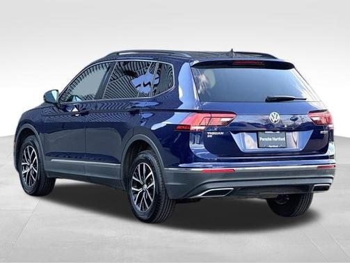 Atlantic Blue Metallic 2021 Volkswagen Tiguan 2.0T SE 4MOTION