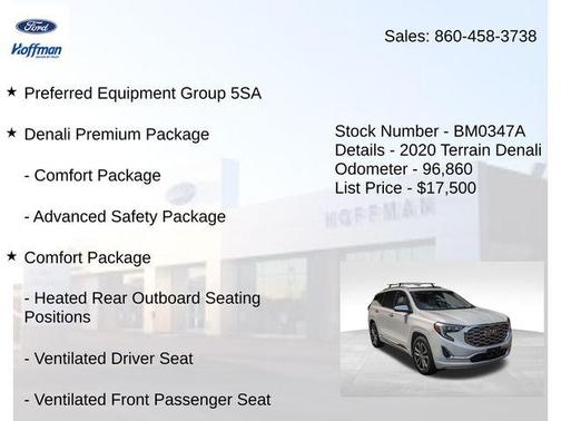 2020 GMC Terrain Denali