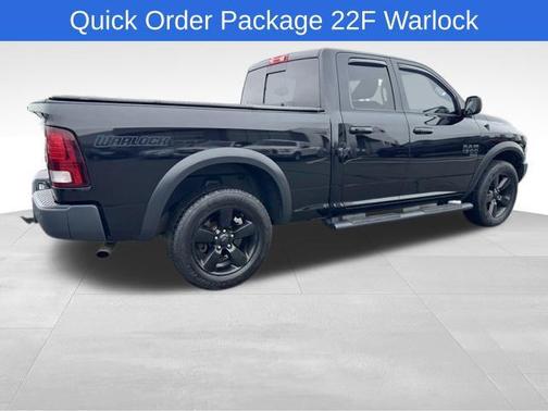 Diamond Black Crystal Pearlcoat 2019 RAM 1500 Classic Warlock Quad Cab 4x4 6'4' Box