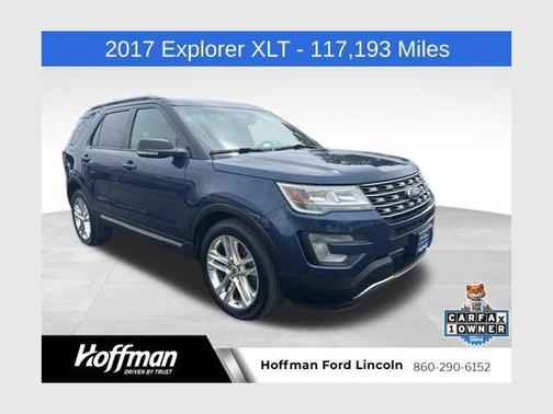 Blue Jeans Metallic 2017 Ford Explorer XLT