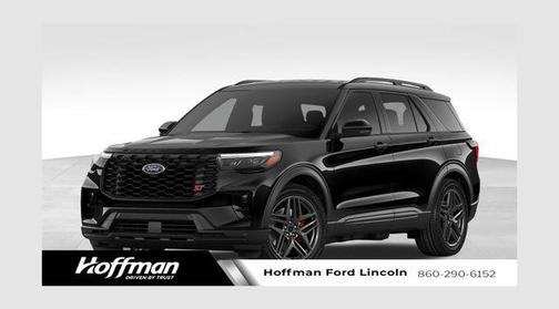 Agate Black Metallic 2026 Ford Explorer ST