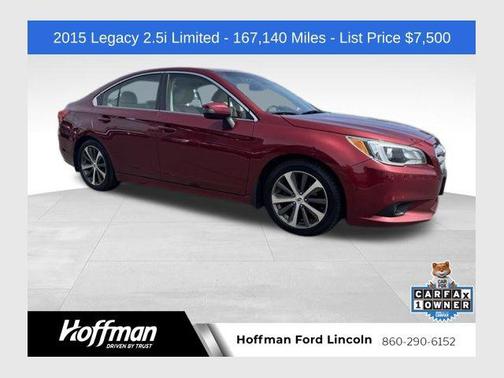 Venetian Red Pearl 2015 Subaru Legacy Limited