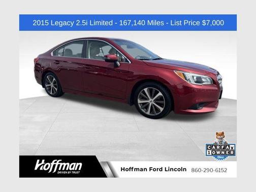Venetian Red Pearl 2015 Subaru Legacy Limited