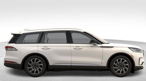 Pristine White Metallic Tri-Coat 2026 Lincoln Aviator Premiere